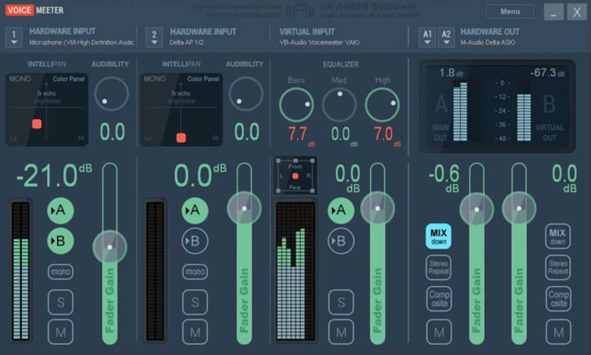 Audio Routing - VoiceMeeter