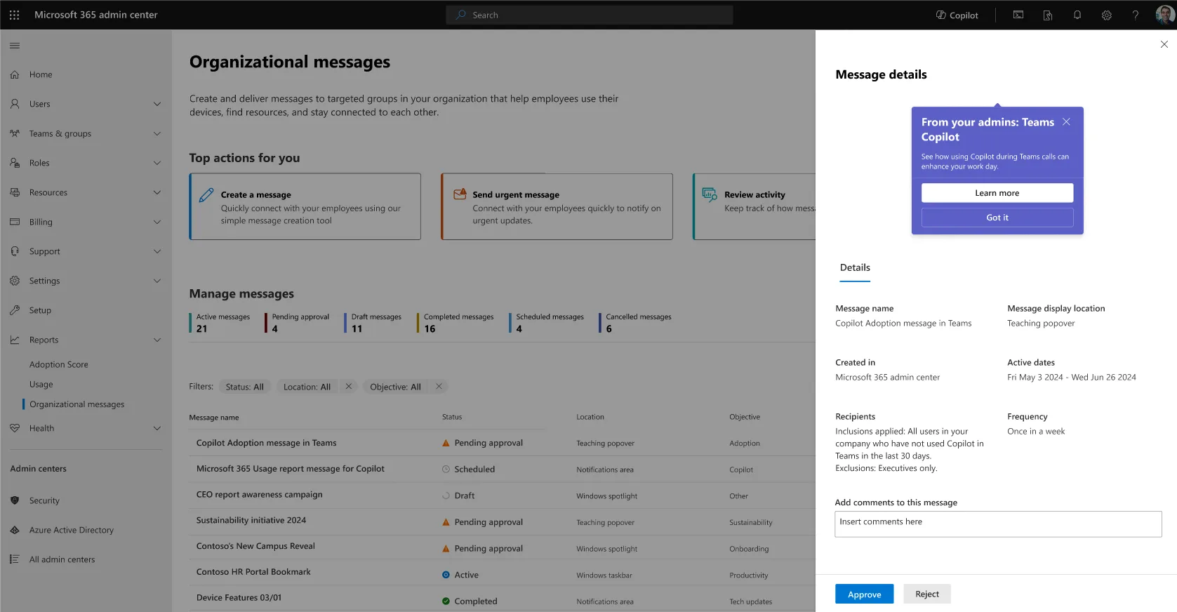 organizational-messages_manage-inventory Organizational messages - Manage